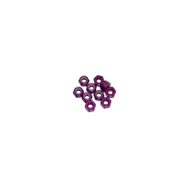 TUERCAS AUTOBLOCANTES DE ALUMINIO 3mm CON FRENO. ULTIMATE UR1502-P - Imagen 2