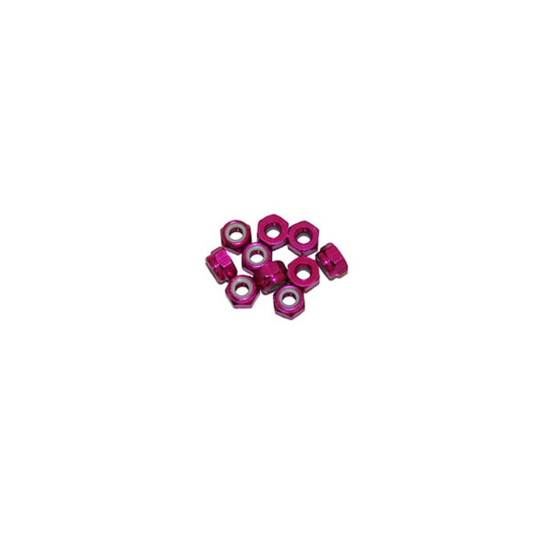 TUERCAS AUTOBLOCANTES DE ALUMINIO 3mm CON FRENO. ULTIMATE UR1502-PK - Imagen 2