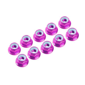 TUERCAS AUTOBLOCANTES DE ALUMINIO 3mm CON FRENO. ULTIMATE UR1503-PK