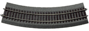 VÍA CURVA R3 30 grados 419.6mm. ROCO 42523