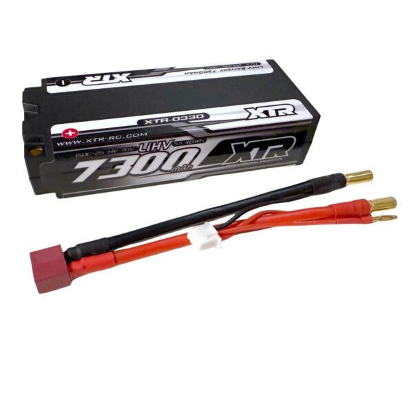 BATERÍA LIPO SHORTY LONG 7.6V HV 7300MAH 150C. XTR-0330 - Imagen 2