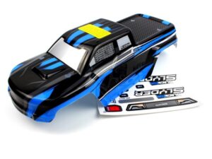 CARROCERÍA SLYDER MT AZUL/NEGRO 1/16. BLACKZON 540106