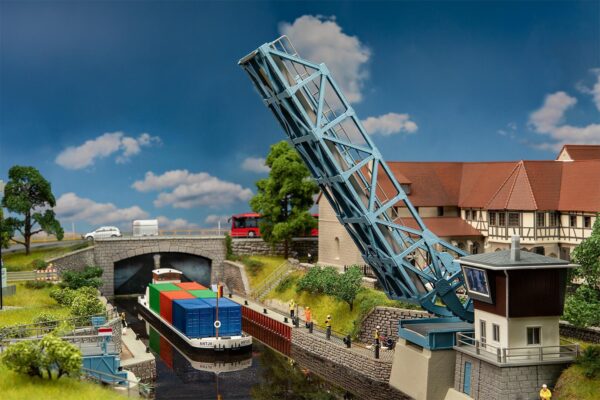 PUENTE ABATIBLE CON ACCIONAMIENTO. FALLER 120506 - Imagen 3