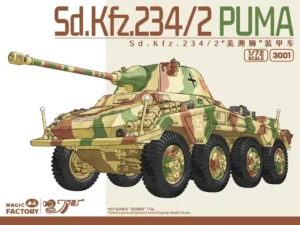 MAGIC FACTORY Sd.Kfz.234/2 PUMA 1/72. 3001