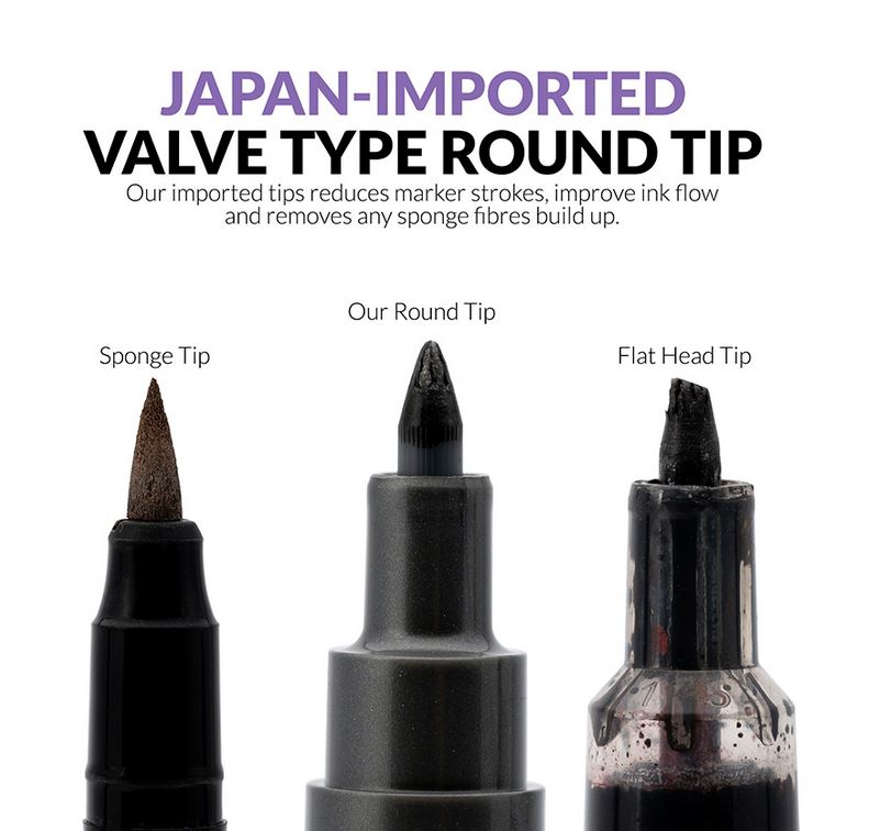 MARCADORES METALICOS ACRILICOS (10). GAAHLERI GA-42328 - Imagen 4