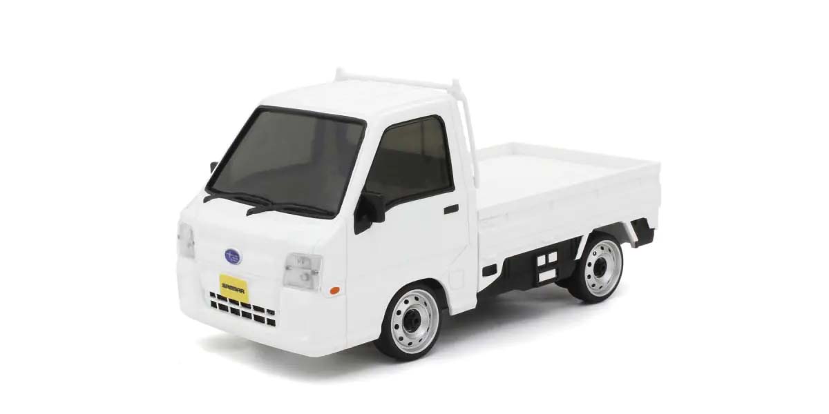 MINI-Z FIRST 1/28 INITIAL-D SUBARU SAMBAR WH. KYOSHO 66607A - Imagen 2