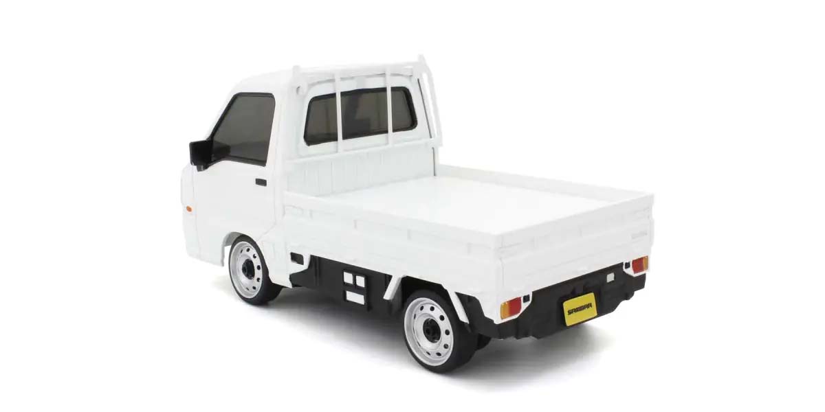 MINI-Z FIRST 1/28 INITIAL-D SUBARU SAMBAR WH. KYOSHO 66607A - Imagen 3
