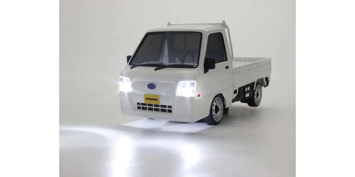 MINI-Z FIRST 1/28 INITIAL-D SUBARU SAMBAR WH. KYOSHO 66607A - Imagen 4