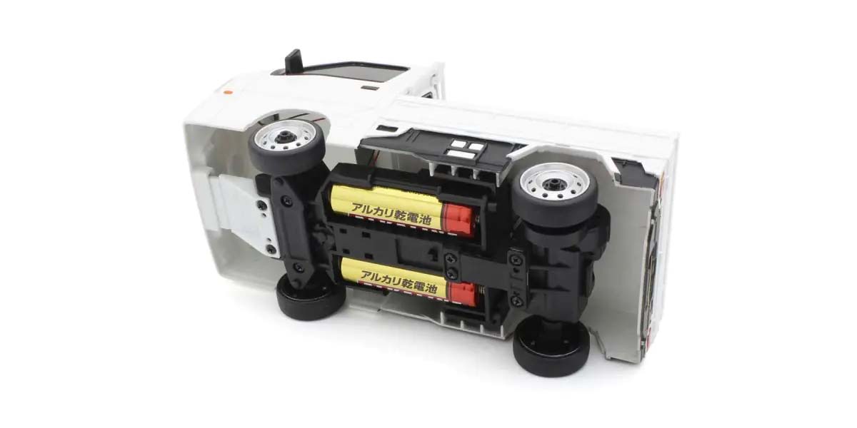 MINI-Z FIRST 1/28 INITIAL-D SUBARU SAMBAR WH. KYOSHO 66607A - Imagen 6