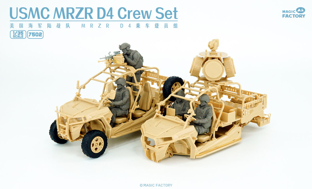 SOLDADOS PARA USMC MRZR D4 1/35. MAGIC FACTORY 7502