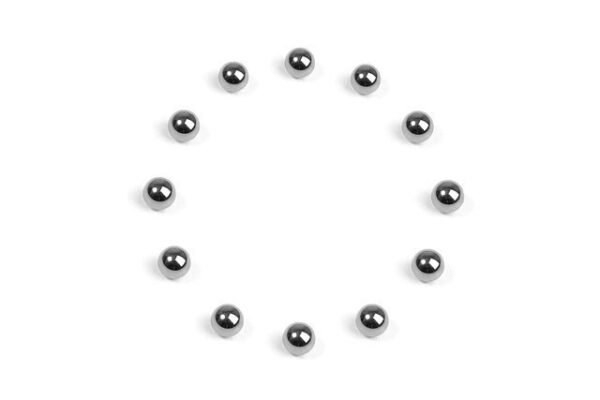 BOLAS DE CARBURO 3.175mm (12). XRAY 930130