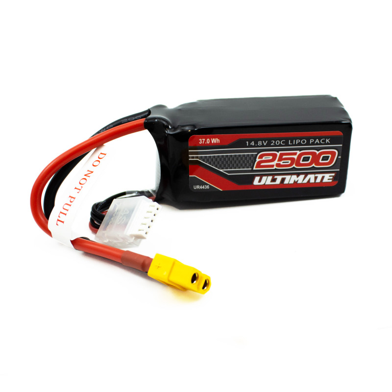 BATERÍA LIPO 14.8V 2500MAH 20C XT60. ULTIMATE UR4436