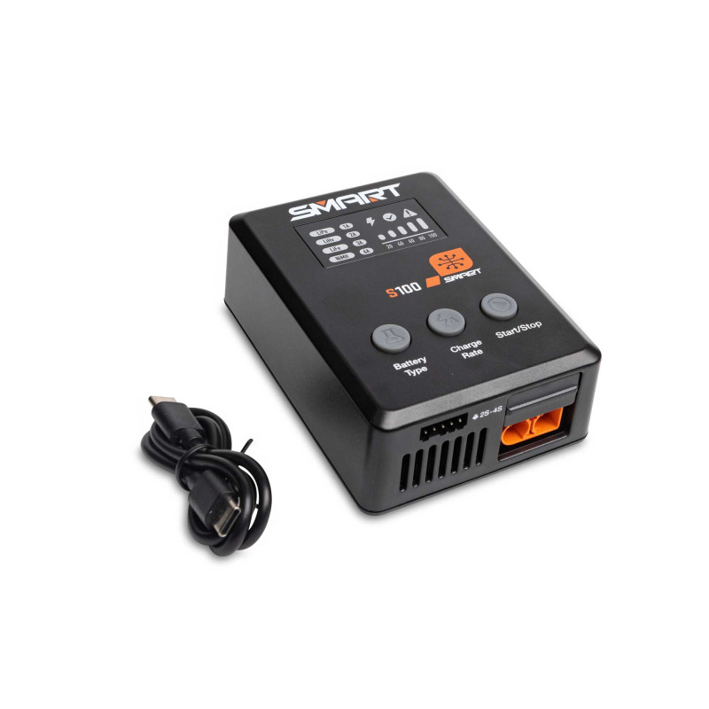 CARGADOR BATERIAS LIPO S100 1x100W USB-C. SPEKTRUM SPMXC2090 - Imagen 6