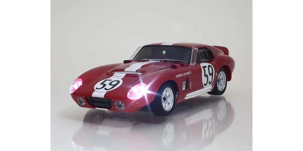 MINI-Z FIRST 1/28 SHELBY COBRA DAYTONA RD. KYOSHO 66611A - Imagen 4