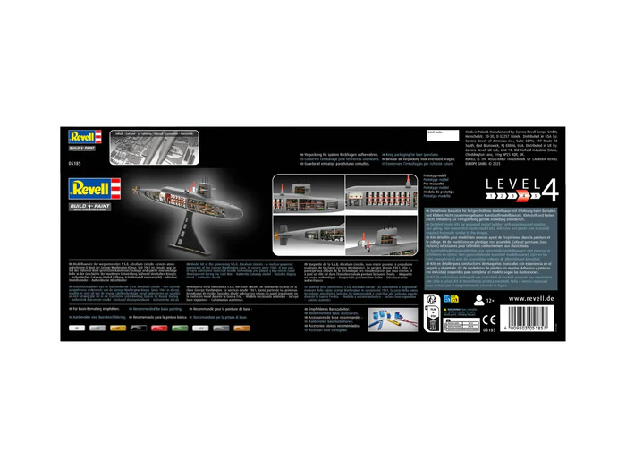 REVELL S.S.B. ABRAHAM LINCOLN 1/253. 05185 - Imagen 4