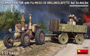 MINIART GERMAN TRACTOR AUF Sd. ANH. OST. 53008