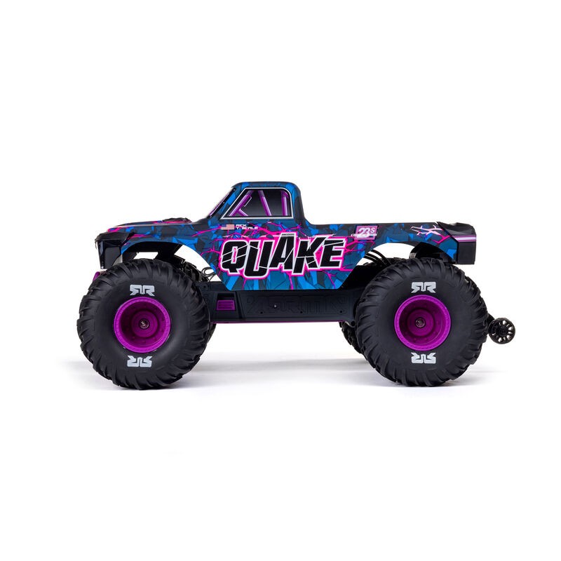 MONSTER TRUCK QUAKE 2WD 2/3S BLX 80km/h 1/10 RTR. ARRMA ARA3537T3 - Imagen 2