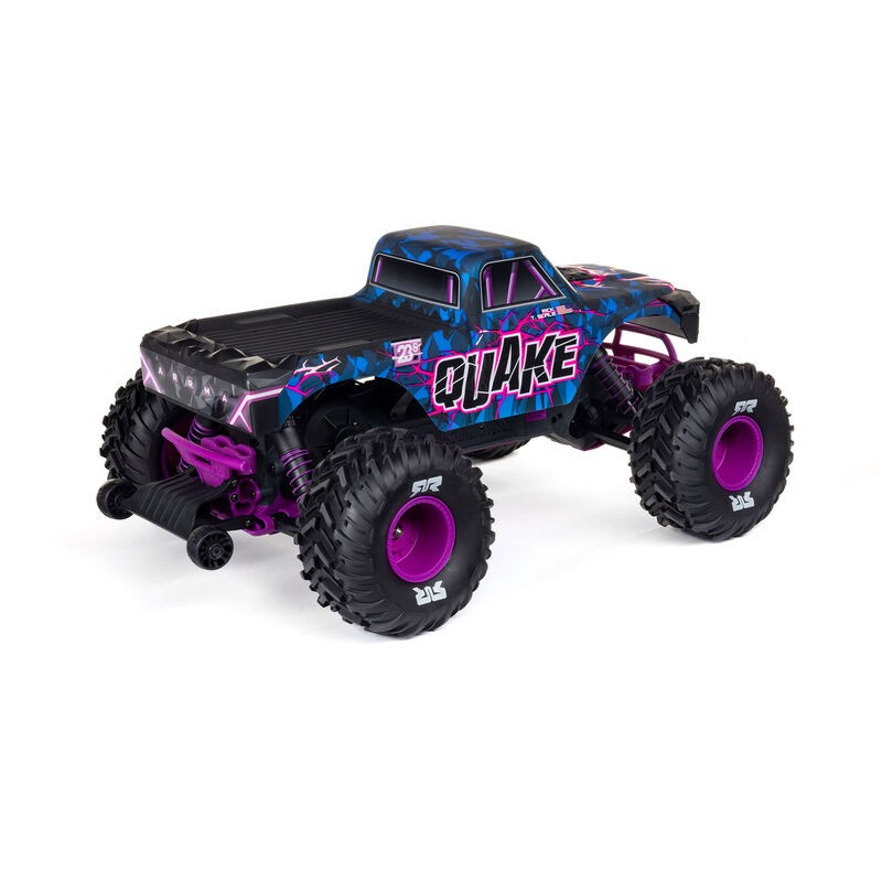 MONSTER TRUCK QUAKE 2WD 2/3S BLX 80km/h 1/10 RTR. ARRMA ARA3537T3 - Imagen 3