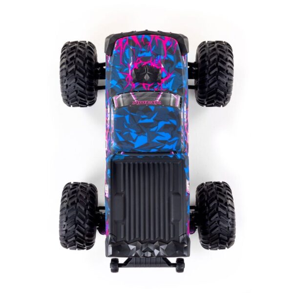 MONSTER TRUCK QUAKE 2WD 2/3S BLX 80km/h 1/10 RTR. ARRMA ARA3537T3 - Imagen 4