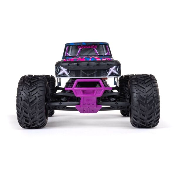 MONSTER TRUCK QUAKE 2WD 2/3S BLX 80km/h 1/10 RTR. ARRMA ARA3537T3 - Imagen 5