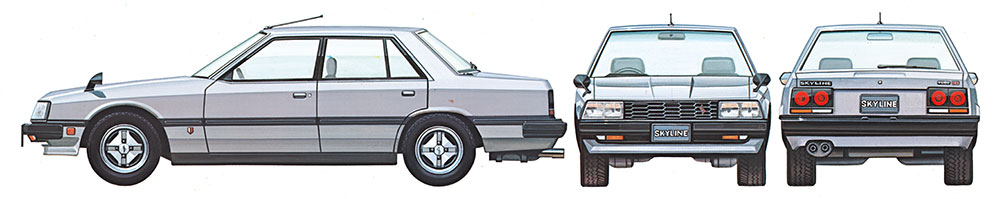 TAMIYA NISSAN SKYLINE SEDAN 2000 1/24. 24374 - Imagen 3