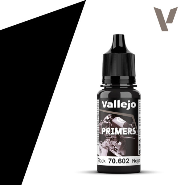 IMPRIMACIÓN NEGRA (18ml). VALLEJO 70602