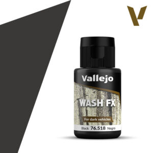 VALLEJO WASH FX NEGRO (35ml). VALLEJO 76518