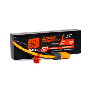 BATERIA LIPO 7.4V 5000mAh 2S 30C SMART G2 IC5. SPEKTRUM SPMX52S30H5