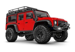 CRAWLER LAND ROVER DEFENDER TRX-4M 1/18. TRAXXAS TRX-97054-1RED