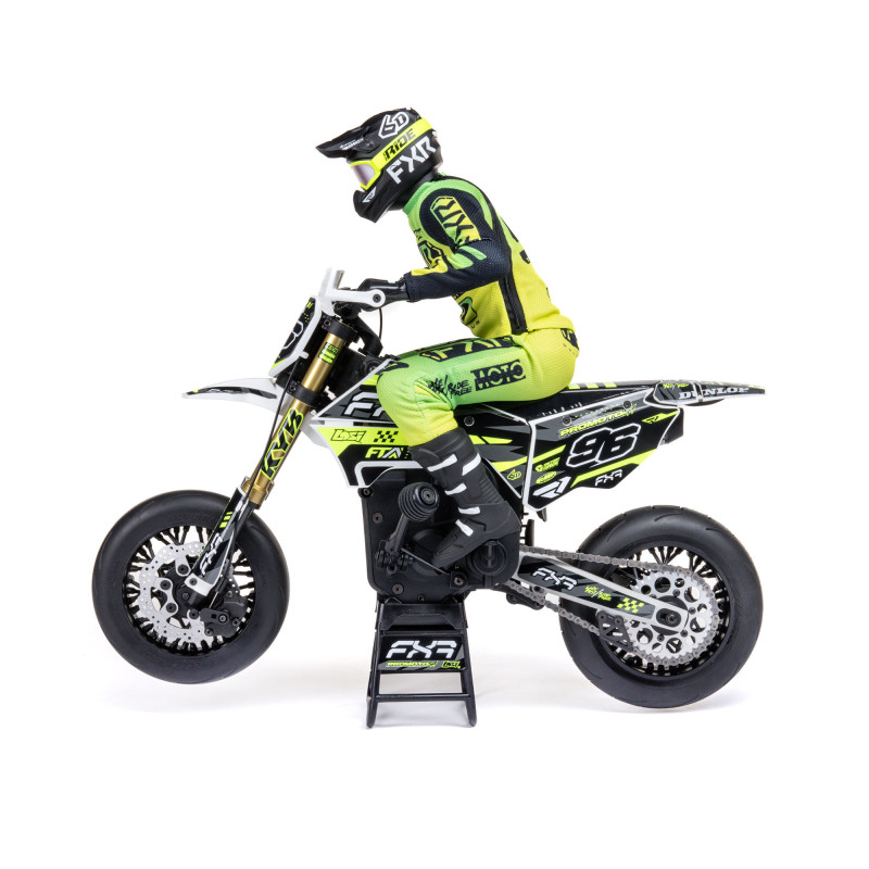 PROMOTO-SM SUPERMOTO FXR 2S RTR BRUSHLESS 1/4. LOSI LOS-2310 - Imagen 5