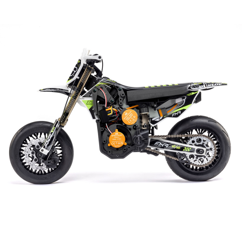 PROMOTO-SM SUPERMOTO FXR 2S RTR BRUSHLESS 1/4. LOSI LOS-2310 - Imagen 6