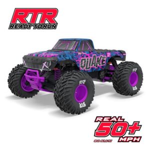 MONSTER TRUCK QUAKE 2WD 2/3S BLX 80km/h 1/10 RTR. ARRMA ARA3537T3