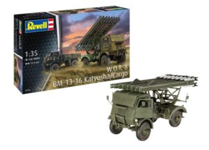 REVELL W.O.T. 8 BM-13-16 KATYUSHA/CARGO 1/35. 03338