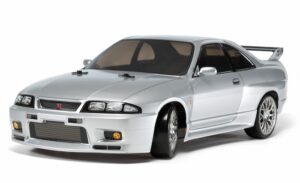 DRIFT SPEC TT-02D NISSAN SKYLINE R33 4WD 1/10. TAMIYA 58604