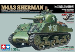 TAMIYA M4A3 SHERMAN 1/35 (MOTORIZADO). 30056