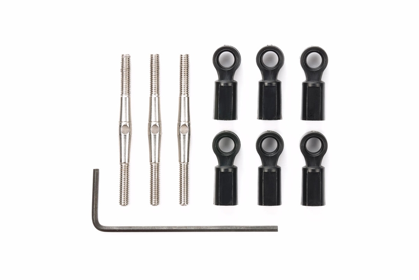 TIRANTES AJUSTABLES SET (G6-01, GF-01). TAMIYA 54818