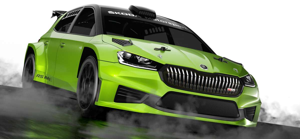 CARROCERIA SKODA FABIA RS RALLY2 1/10 190mm. BITTYDESIGN BDRX-190FRS2H
