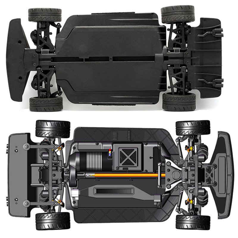 DRIFT RC BMW BRUSHLESS 60A 3300KW 4WD 2.4Ghz RTR. HNR HNR9803-BL - Imagen 5