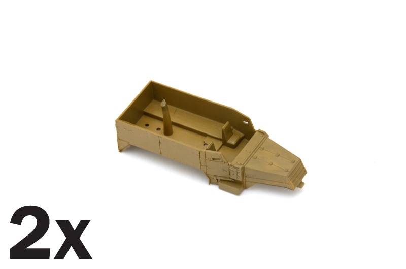 ITALERI M3 75mm GUN MOTOR CARRIAGE 1/72. 7510 - Imagen 4