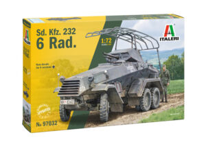 ITALERI Sd. kfz 232 6 RAD. 1/72. 97032