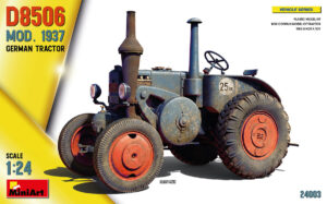 MINIART GERMAN TRACTOR D8506 MOD. 1937 1/24. 24003