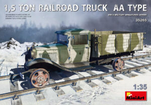 MINIART 1.5 TON RAILROAD TRUCK AA 1/35. 35265