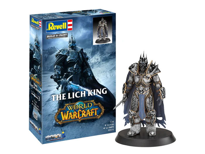 REVELL THE LICH KING WORLD OF WARCRAFT, BUILD AND PAINT 1/16. 03515