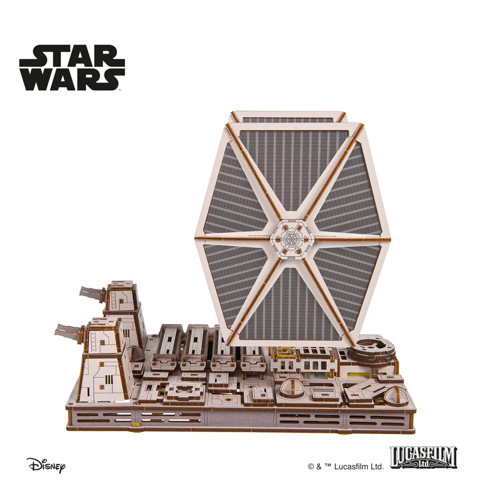 TIE FIGHTER STAR WARS 400 PIEZAS 1/55. UGEARS 70270 - Imagen 2
