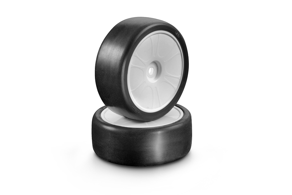 NEUMATICOS TOURING ELECTRICO 1/10 A1-36 V2 ASFALTO (4). HUDY 803062