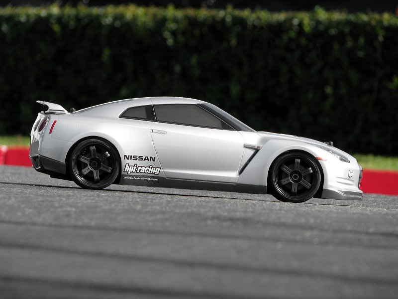 CARROCERÍA NISSAN R35 GT-R 1/10 200mm. HPI 17538 - Imagen 2