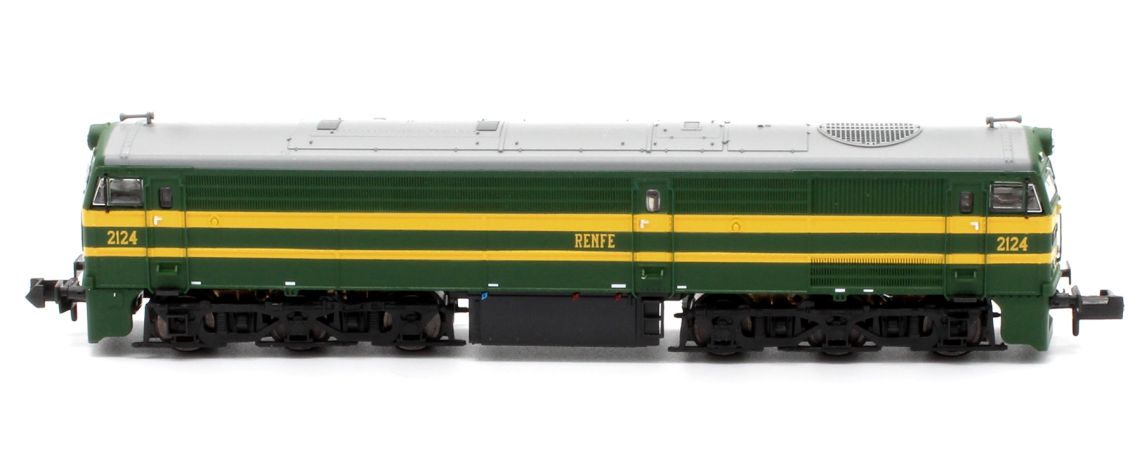LOCOMOTORA 2100-321 PreUIC 2124, RENFE (DIGITAL). MFTRAIN N13230D - Imagen 2