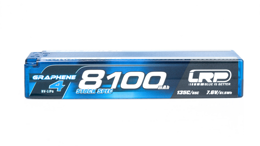 BATERIA LIPO 7.6V HV 8100mAh STOCK SPEC 135C/65C GRAPHENE-4. LRP 431280 - Imagen 2