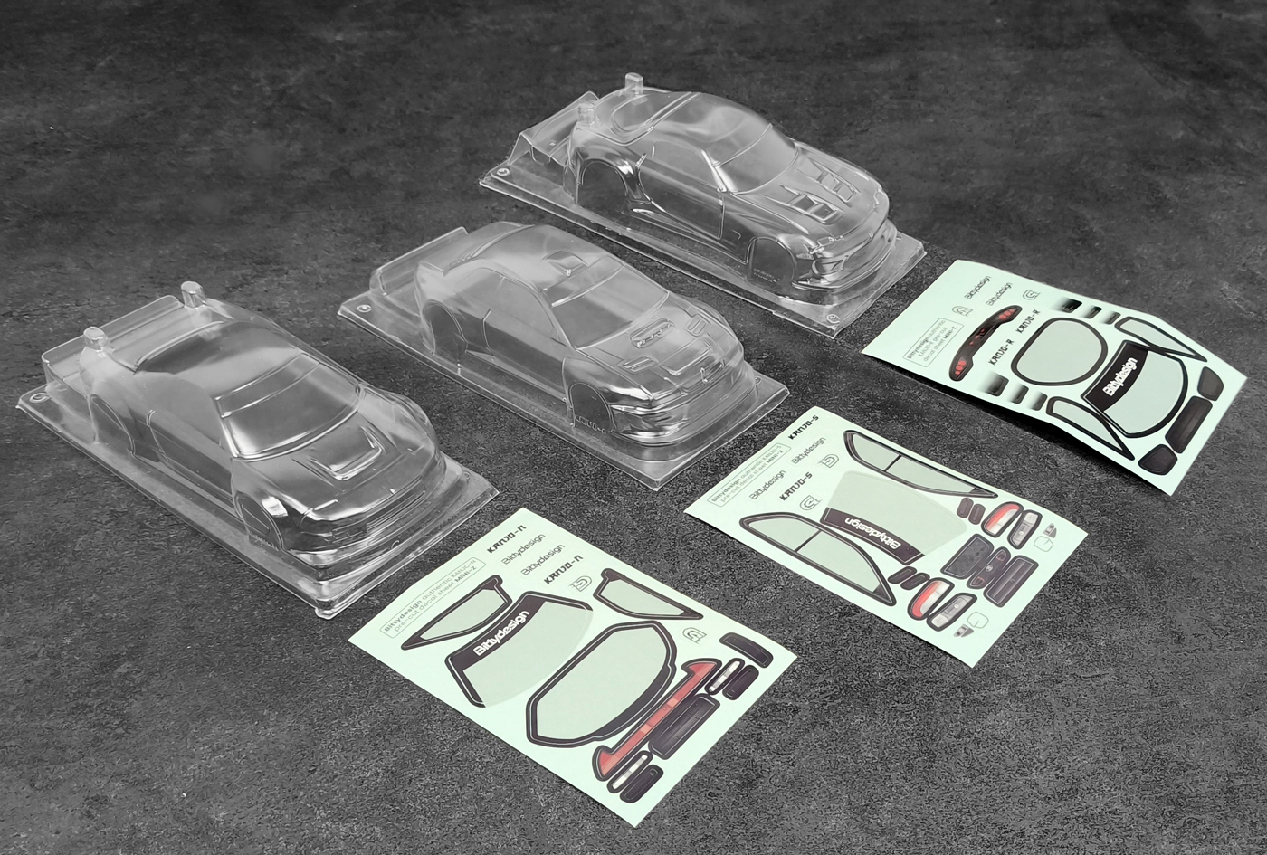 CARROCERIA KANJO-KJN MINI-Z 98mm 1/28. BITTYDESIGN BDMZ-KJN - Imagen 2