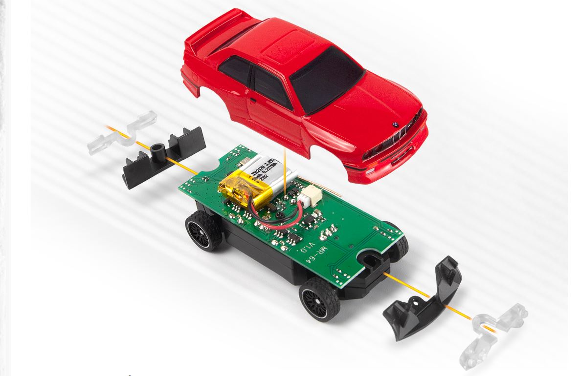 RACING NANO - TTR 1989 BMW E30 RAVAGLIA 2.4Ghz RTR 1/64. HPI 160990 - Imagen 3